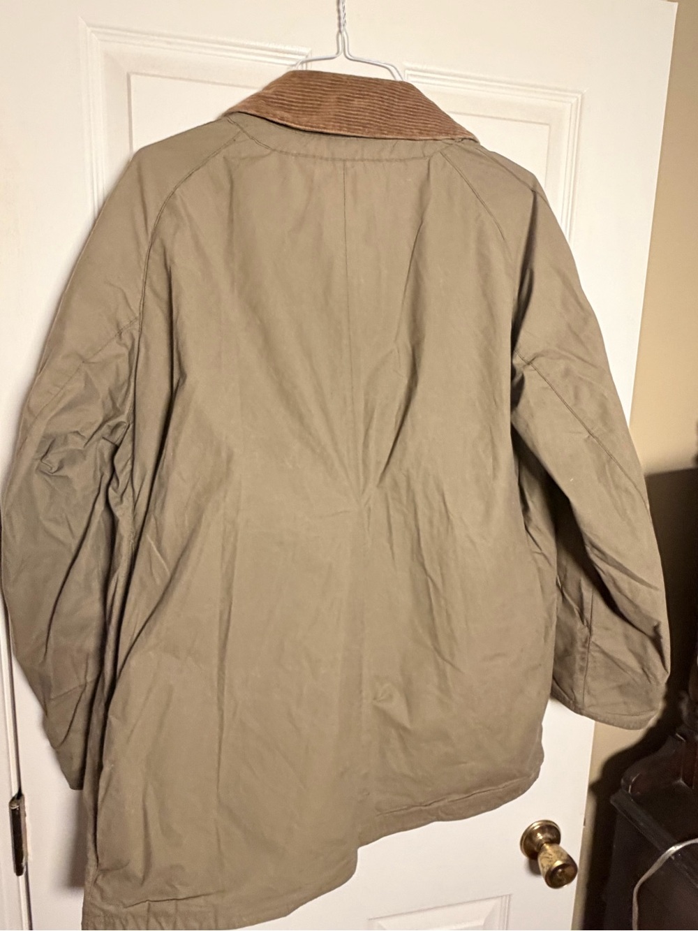 Barbour Gold Standard Ripstop Beaufort Casual Jacket Mens Medium Dusky Green - Picture 5 of 9